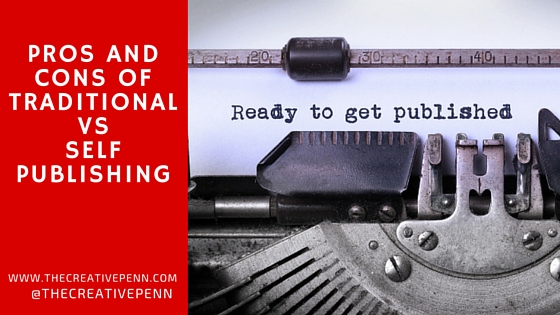 Pros And Cons Of Traditional Publishing vs Self-Publishing | The Creative Penn