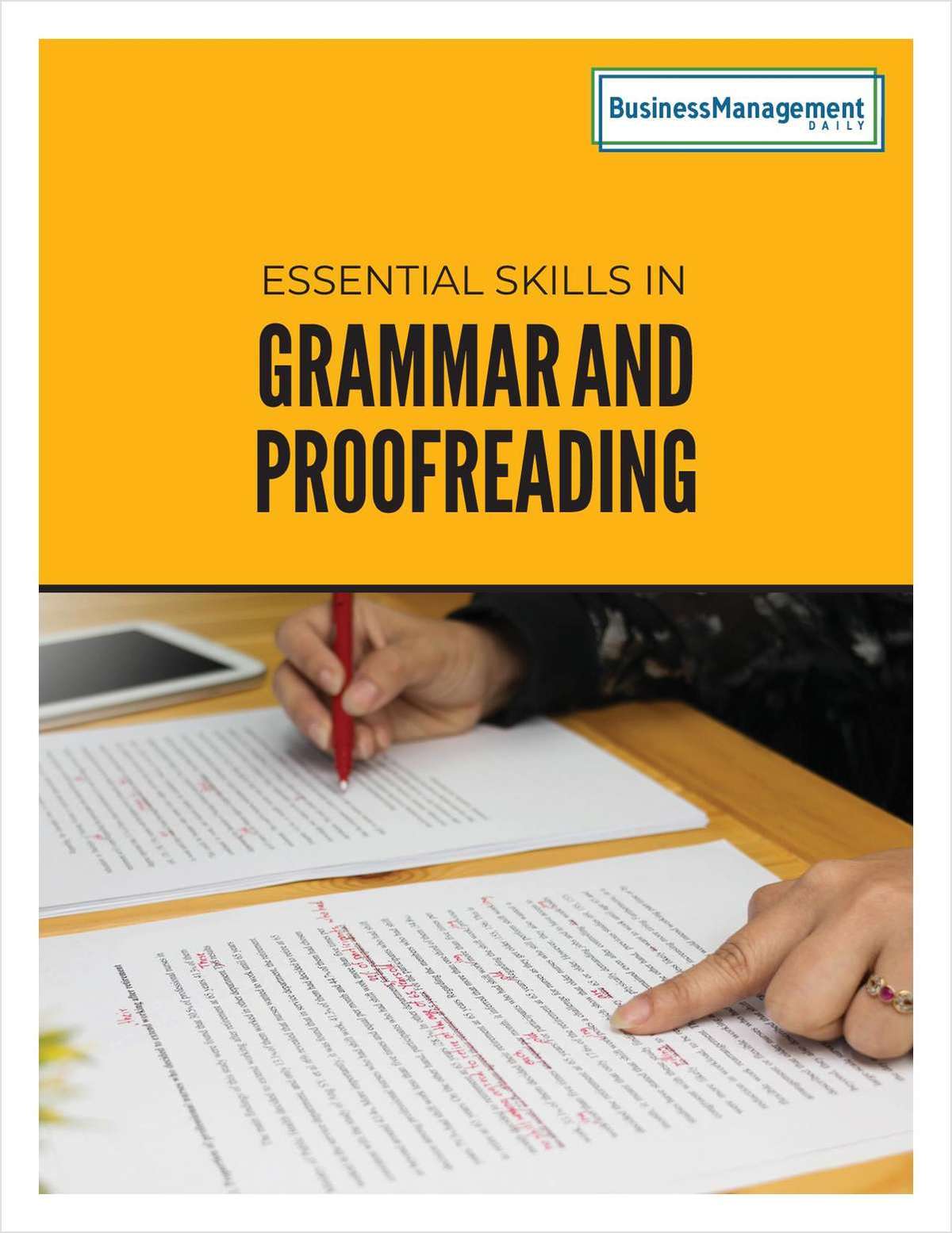 Essential Skills in Grammar and Proofreading