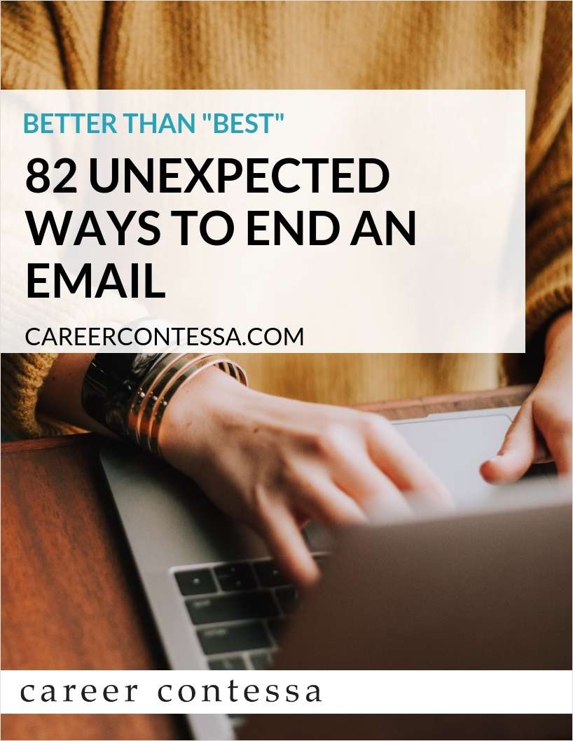 Better Than BestL 82 Unexpected Ways to End an Email