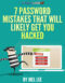 7 Password Mistakes