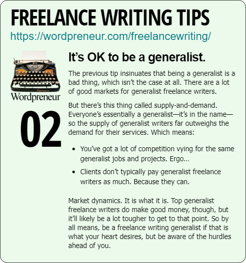 Freelance Writing Tips 002